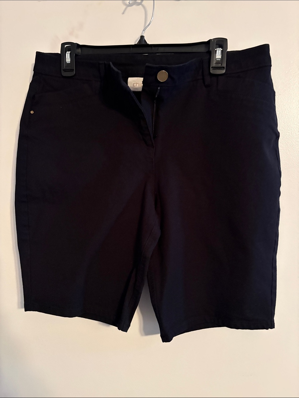 Chico's Black Women's Bermuda Shorts